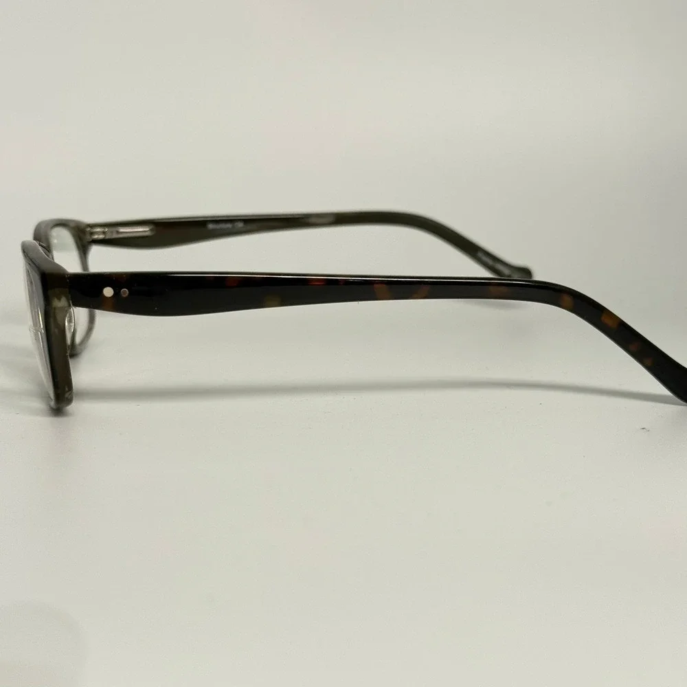 Structure 134 Tortoise Eyeglasses Frames 52-16-140 Brown Rectangular Eyewear‎